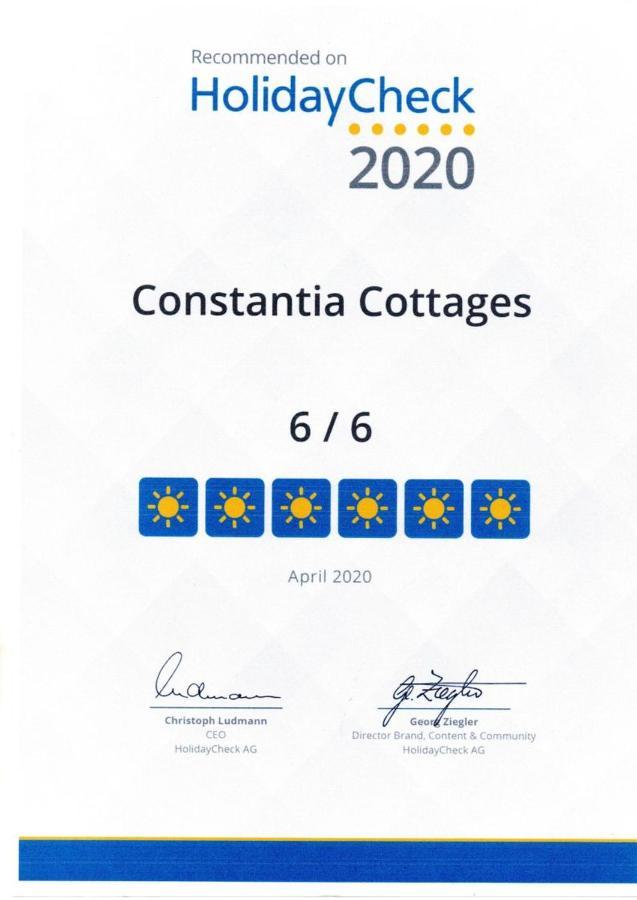 Constantia Cottages Εξωτερικό φωτογραφία